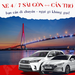 Thuê Xe 4/ 7 Chỗ Sài Gòn Đi ⮂ Cần Thơ Theo Lượt