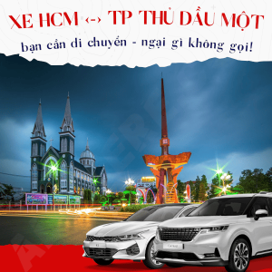 Xe DV 4/ 7 Chỗ Hồ Chí Minh ⮂ TP Thủ Dầu Một