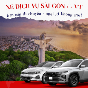 Thuê Xe 4/ 7 Sài Gòn ⮂ Long Hải Hoặc Vũng Tàu